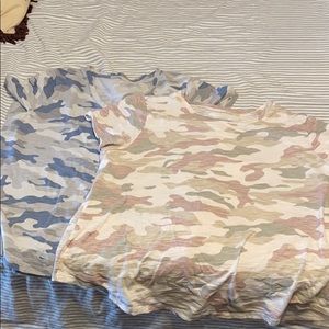 Old Navy Tees - Camo set of 2